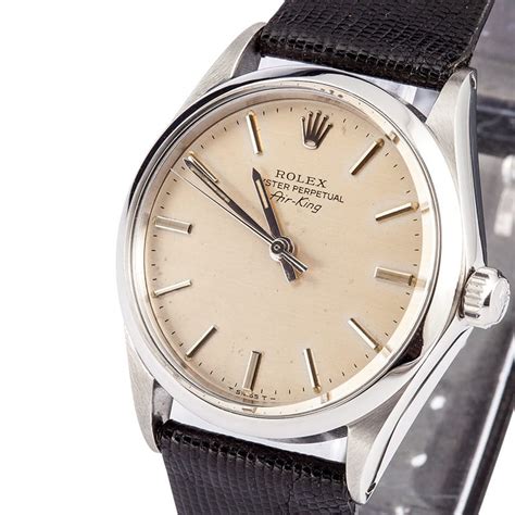 vintage rolex unisex stainless steel air king watch|Rolex Air-King history.